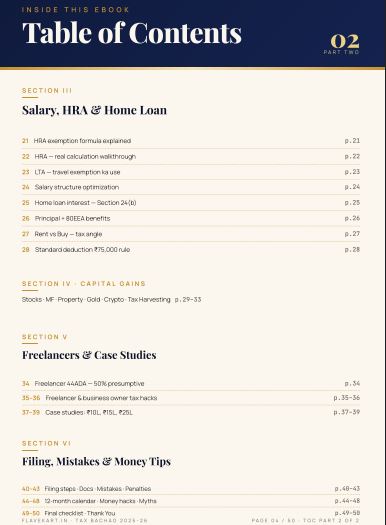 Tax Bachao 2026 | Complete ITR Filing & Tax-Saving Guide - Image 3