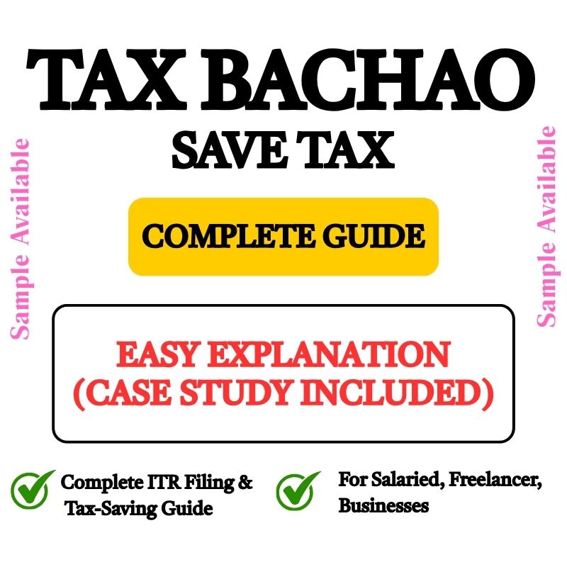 Tax Bachao 2026 | Complete ITR Filing & Tax-Saving Guide